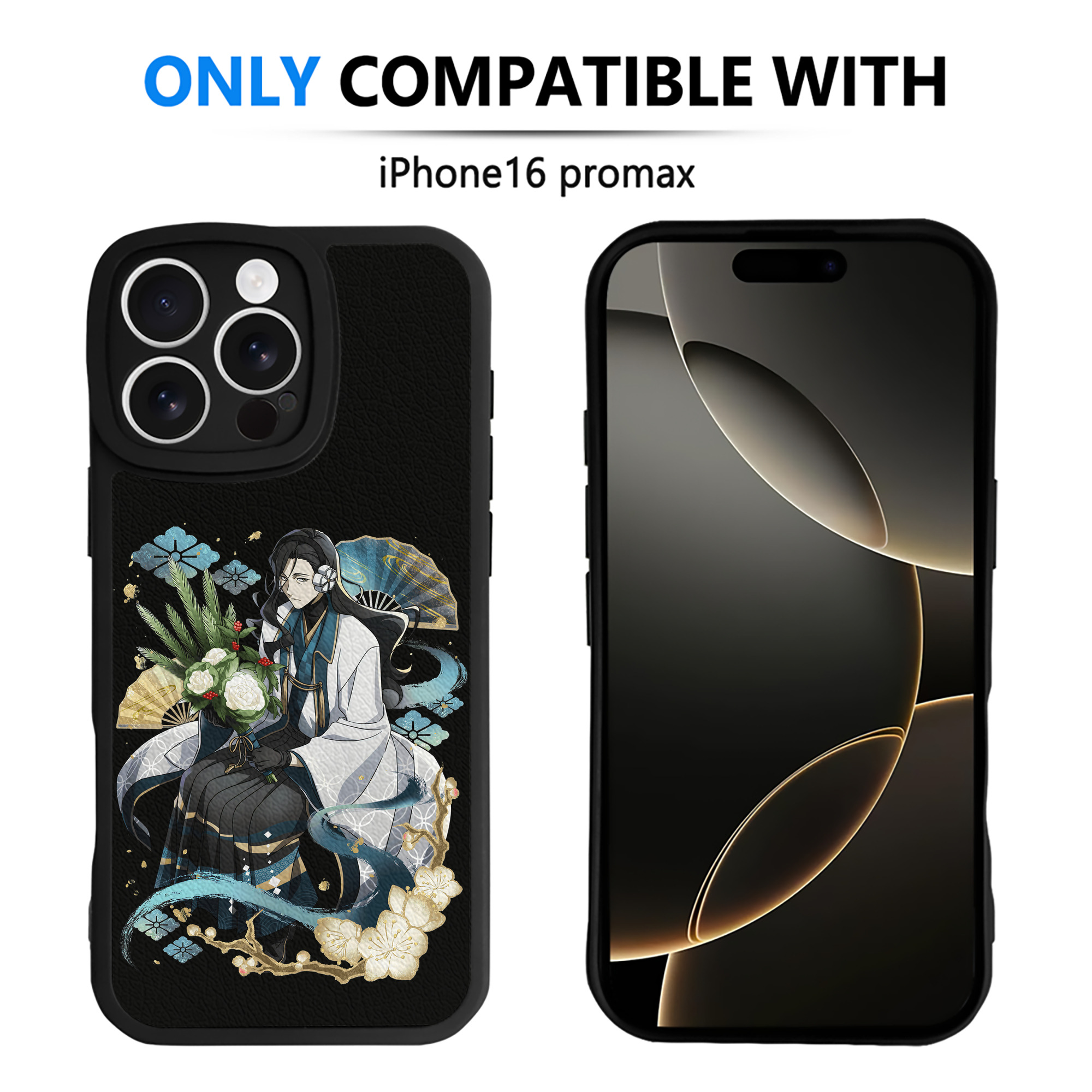 （画像用） 文豪ストレイドッグス Bungo Stray Dogs 【iPhone 16シリーズ対応】シリコンスマホケース（レザー調） 材質：シリコン
